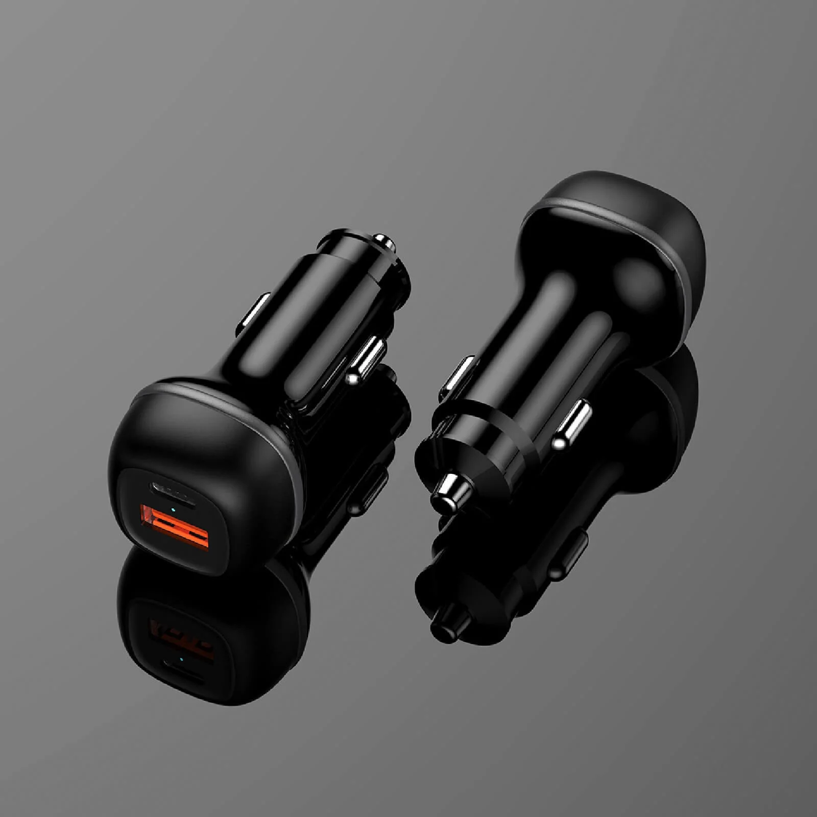 Cargador de coche rápido doble USB-C y USB-A - Image 3