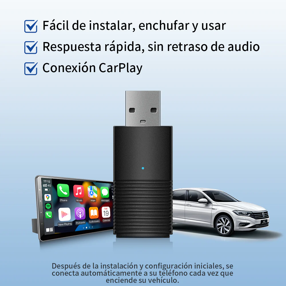 Mini Wireless CarPlay OR Wireless Android Auto Adapter - Image 4