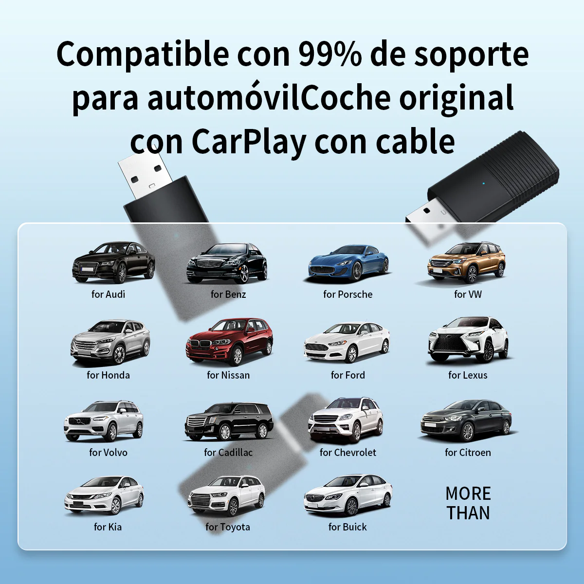 Mini Wireless CarPlay OR Wireless Android Auto Adapter - Image 8