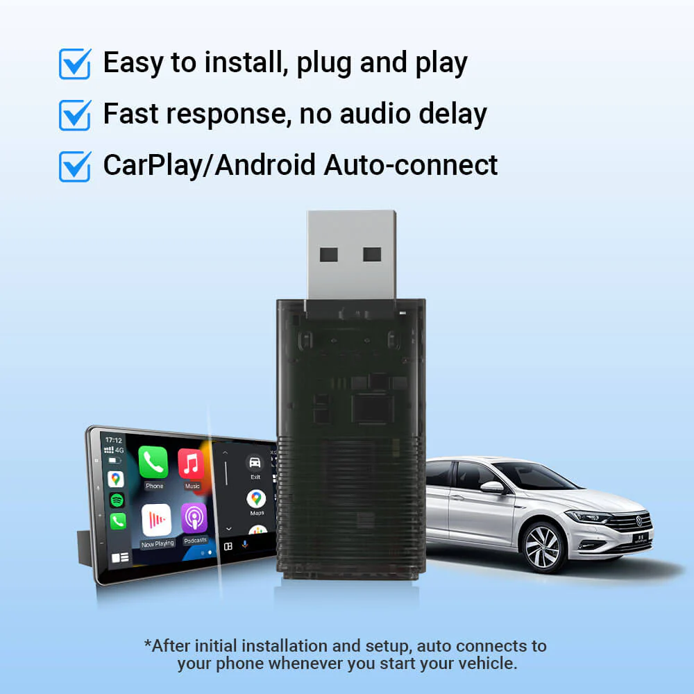 Mini Wireless CarPlay/Android Auto 2 in 1 Adapter - Image 3