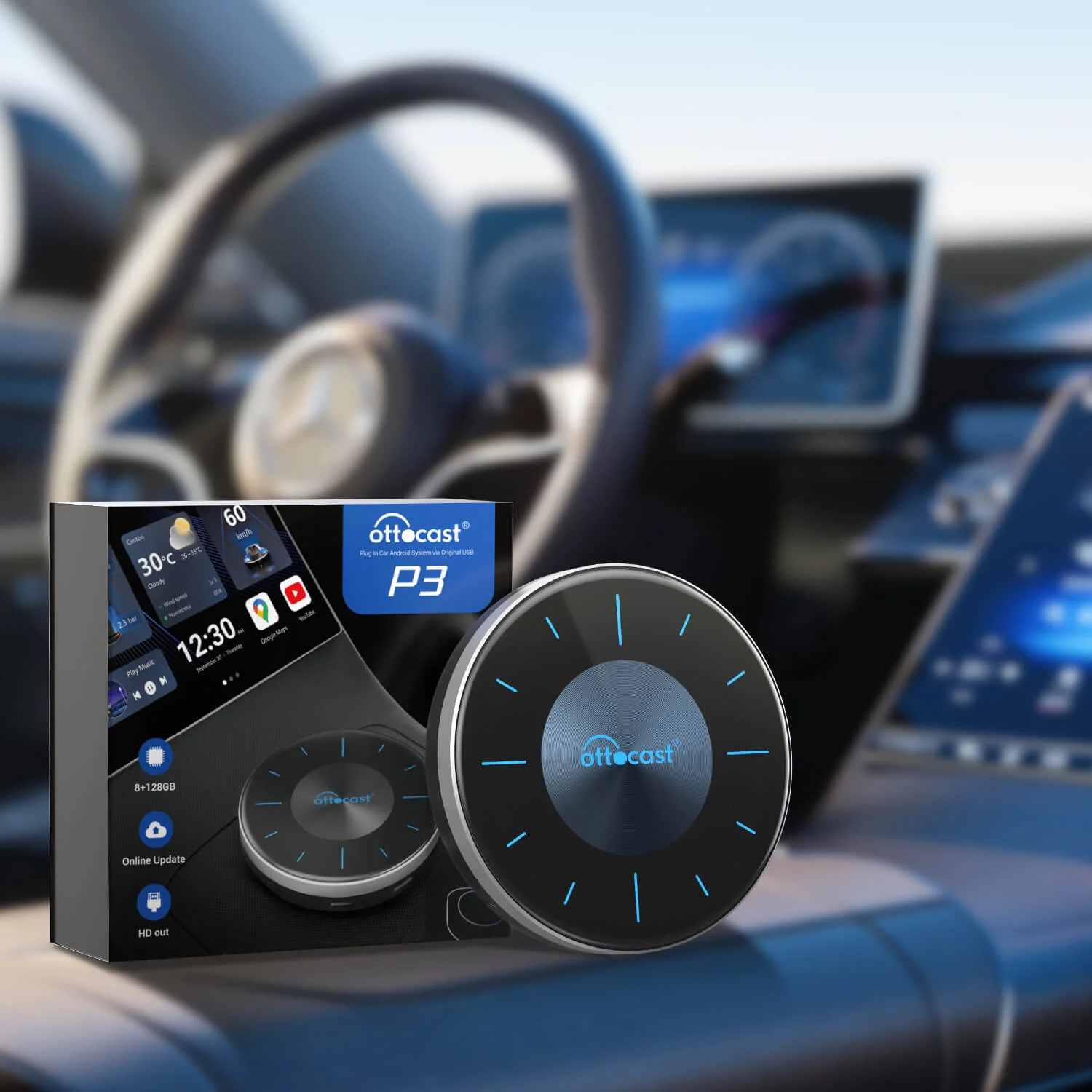 OttoAibox P3 CarPlay AI Box - Image 6