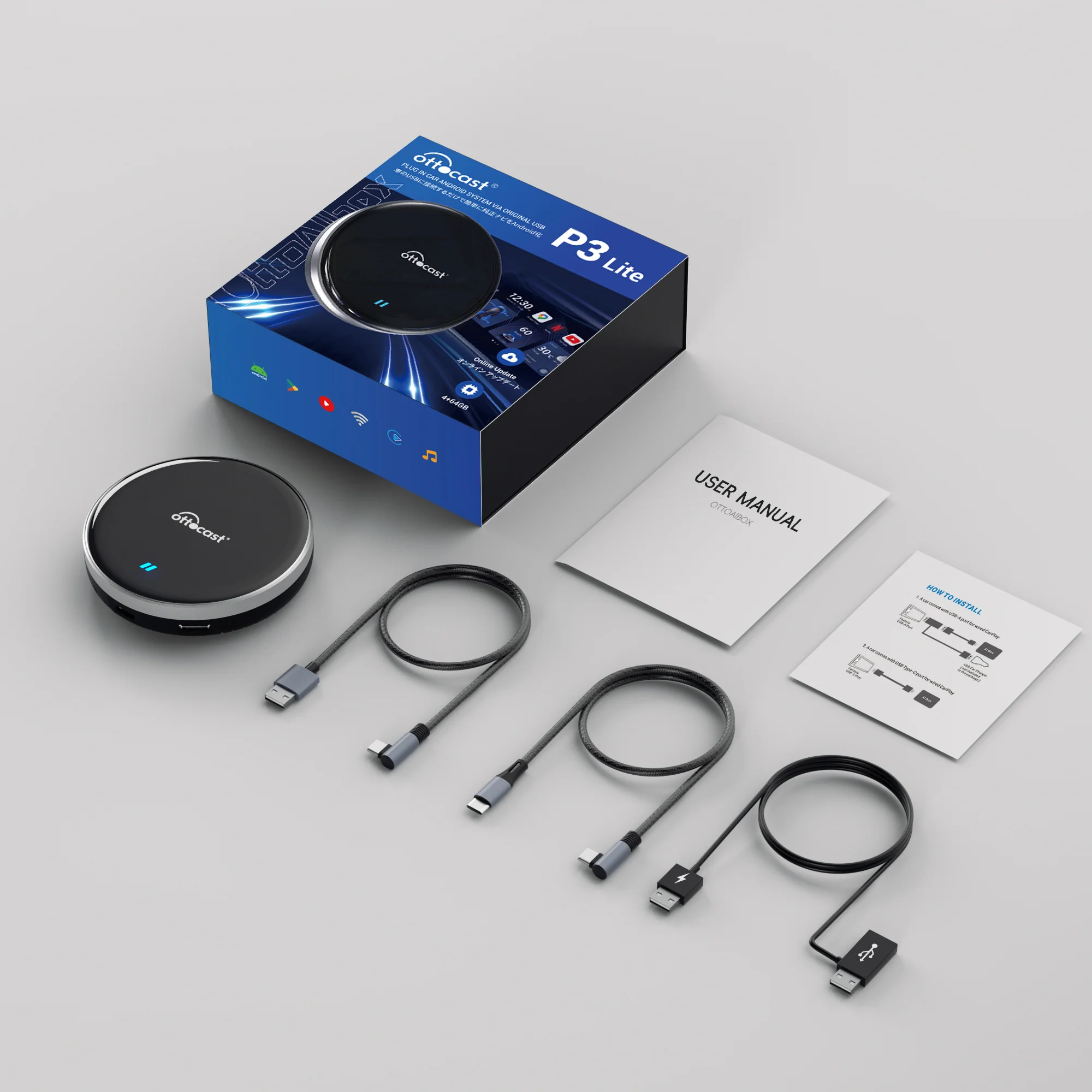 OttoAibox P3 Lite CarPlay AI Box - Image 8