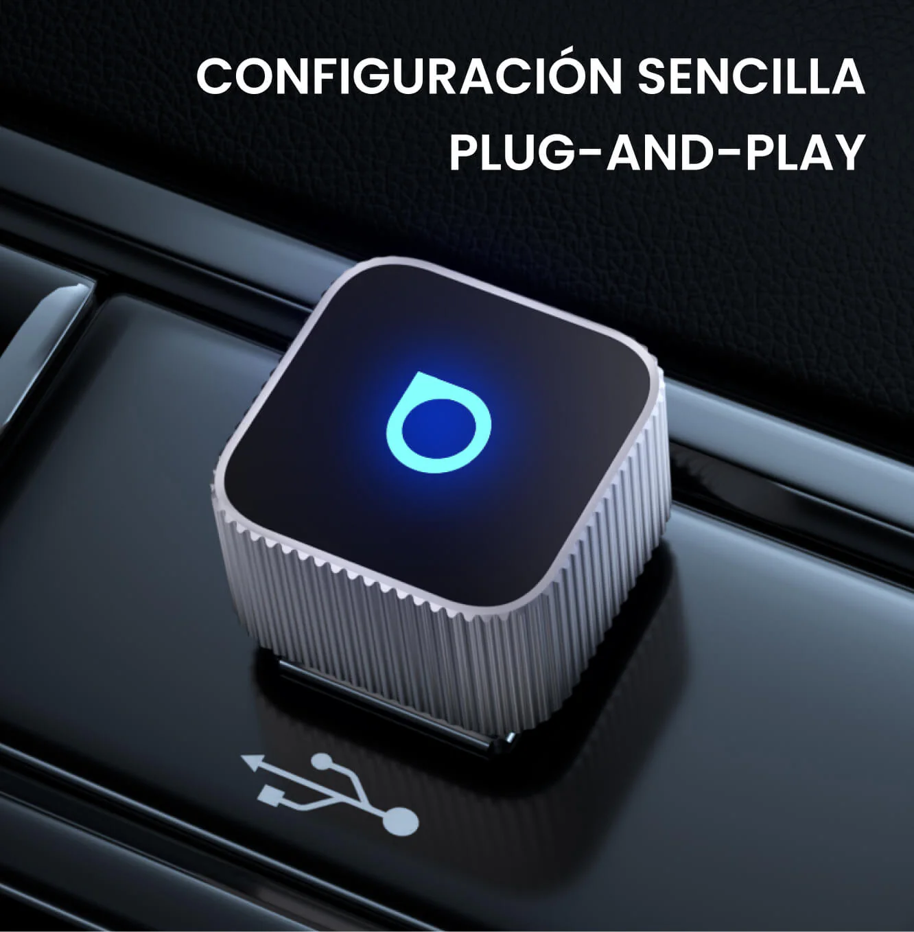 Ottocast® Mini Slim Adaptador inalámbrica CarPlay y Android Auto - Image 8