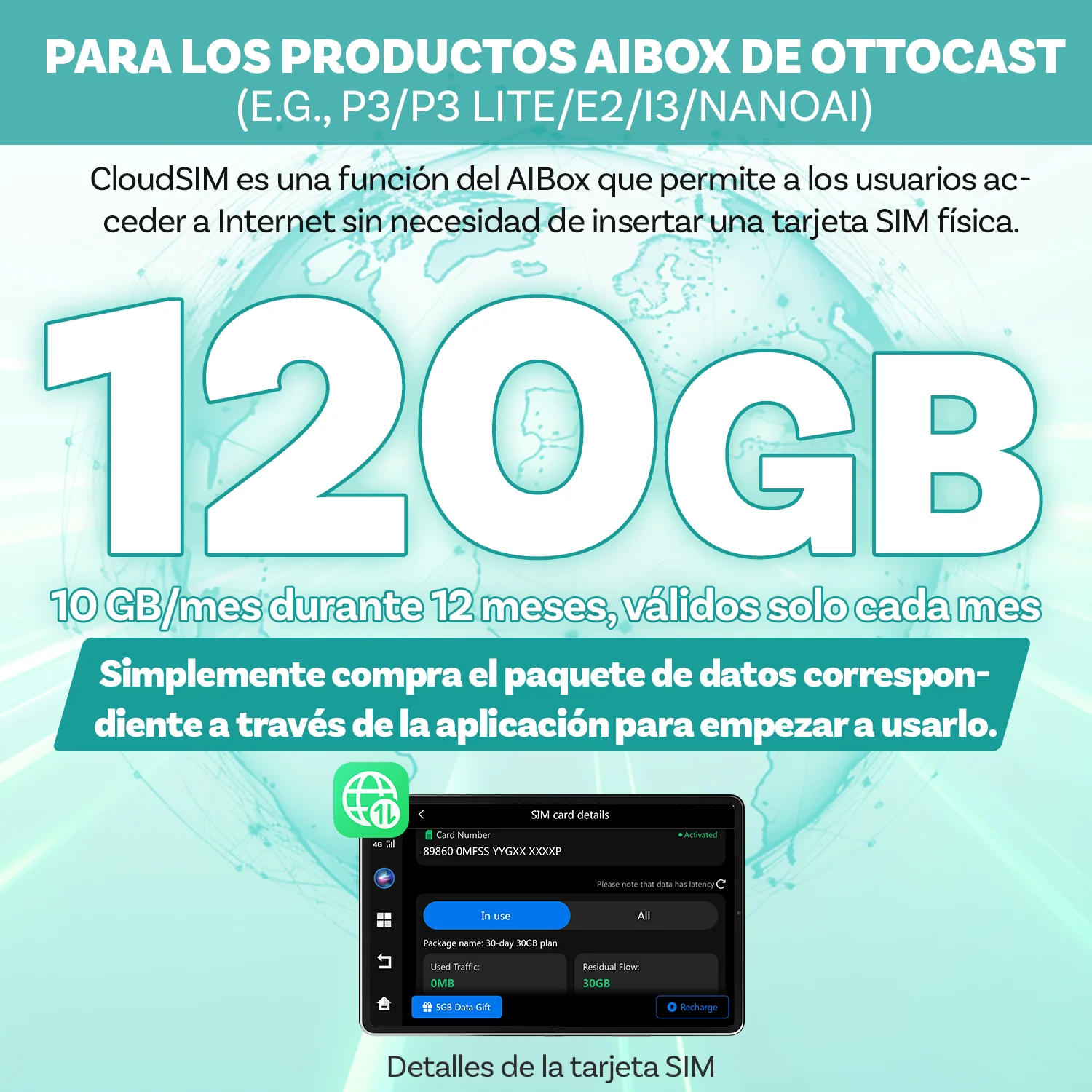 Ottocast CloudSIM - 10GB/30GB/60GB/120GB - Image 6