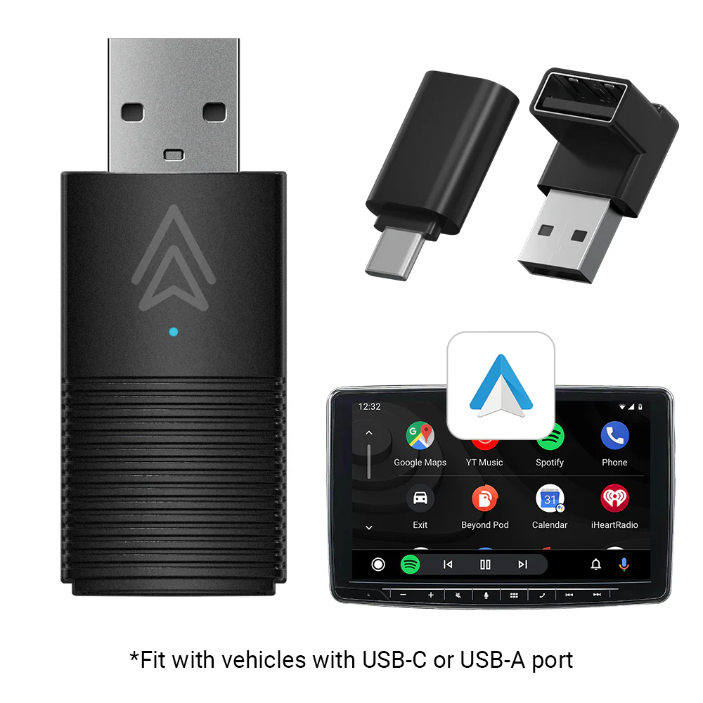Ottocast Mini adaptador inalámbrico CarPlay/Android Auto 2 en 1 - Image 9