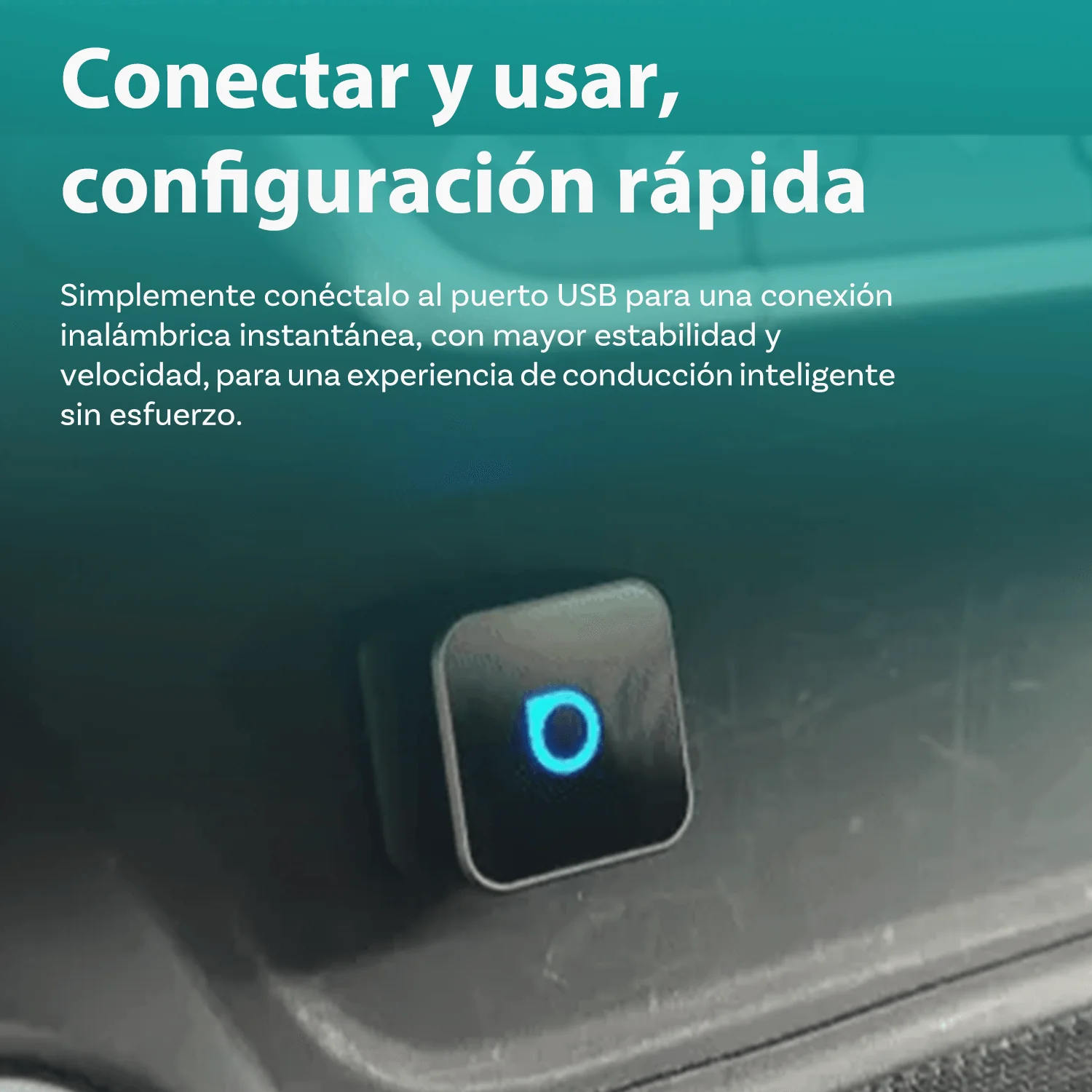 OTTOCAST® Mini Cube 3.0 Adaptador inalámbrica CarPlay y Android Auto - Image 13