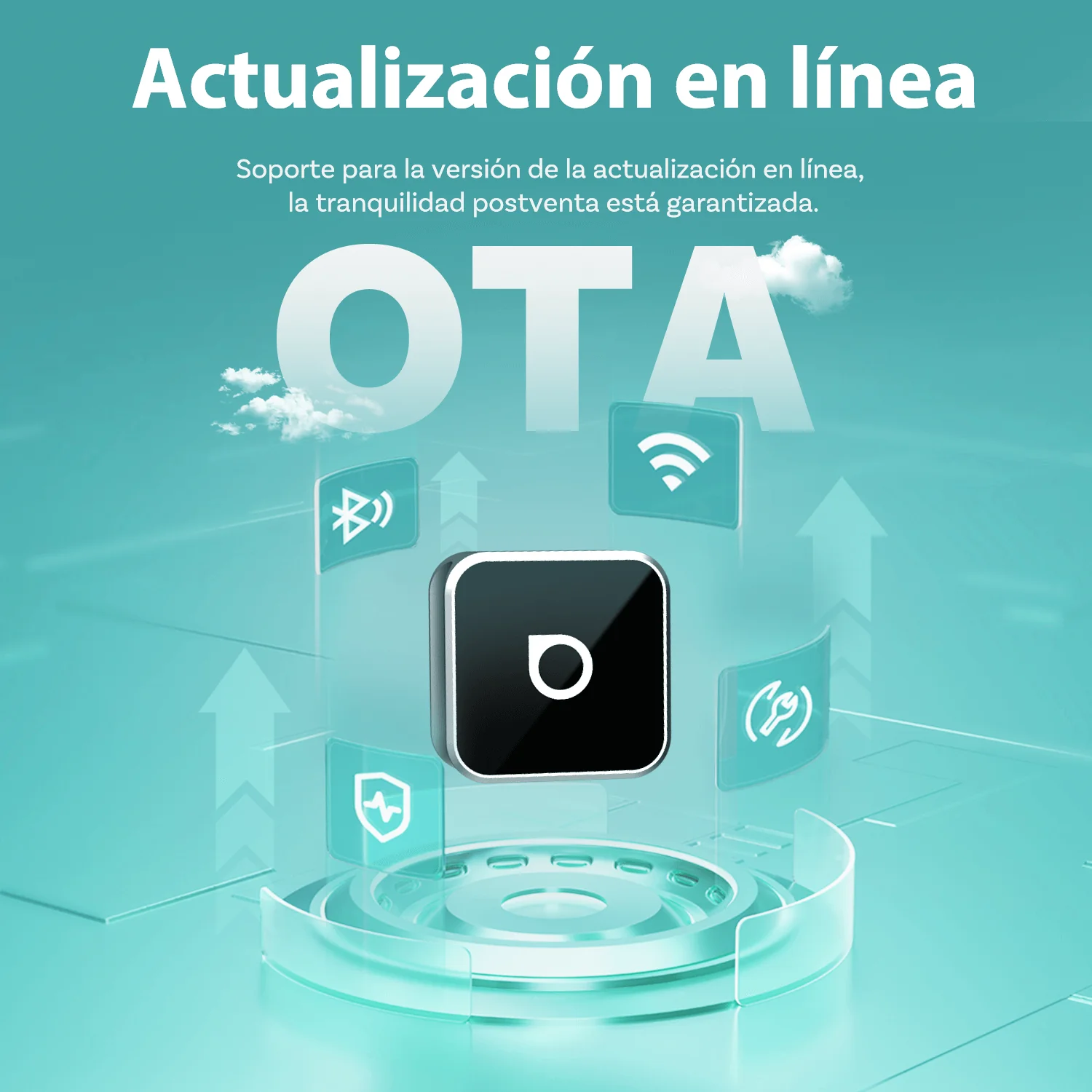 OTTOCAST® Mini Cube 3.0 Adaptador inalámbrica CarPlay y Android Auto - Image 20