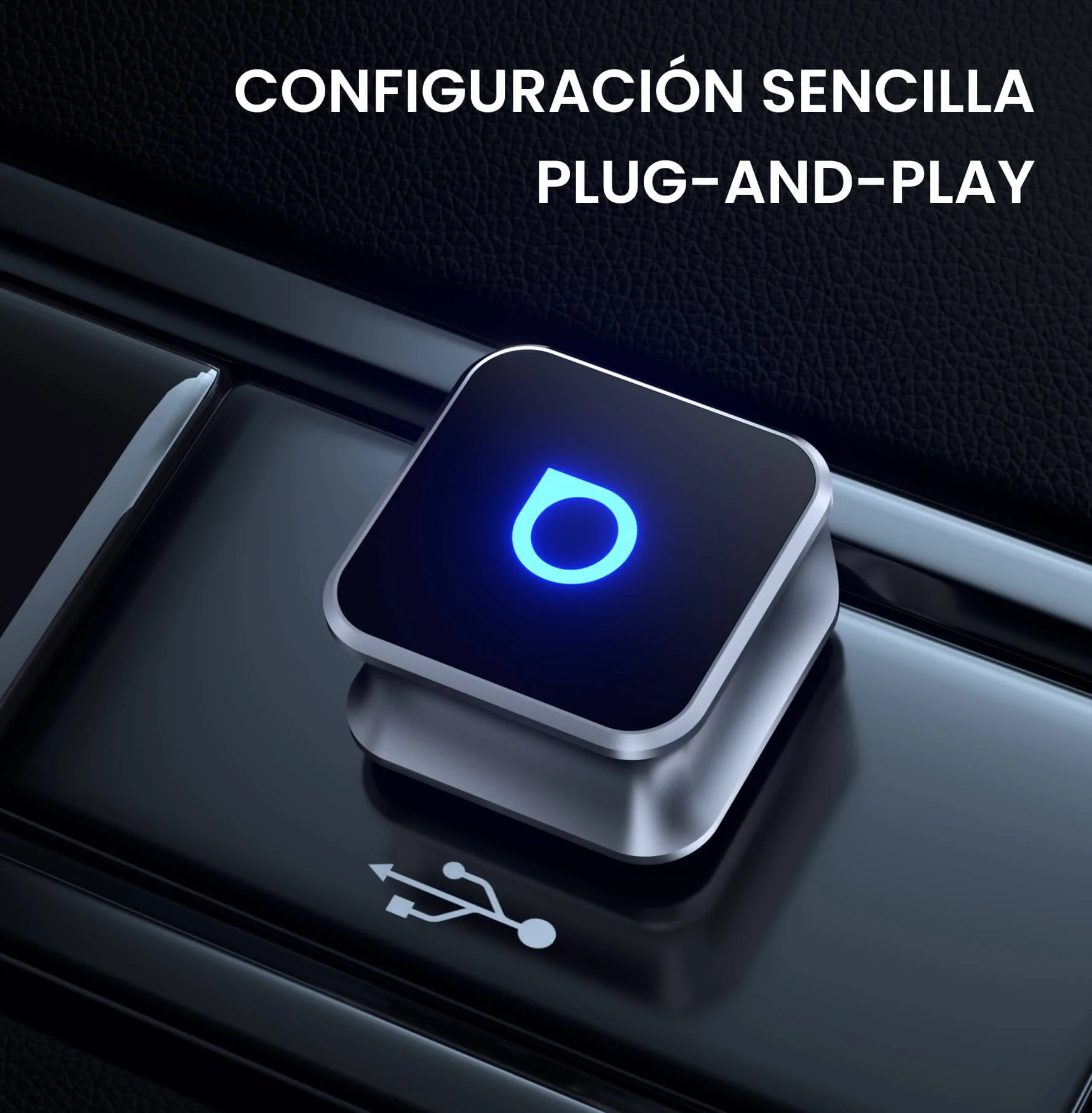 OTTOCAST® Mini Cube 3.0 Adaptador inalámbrica CarPlay y Android Auto - Image 8
