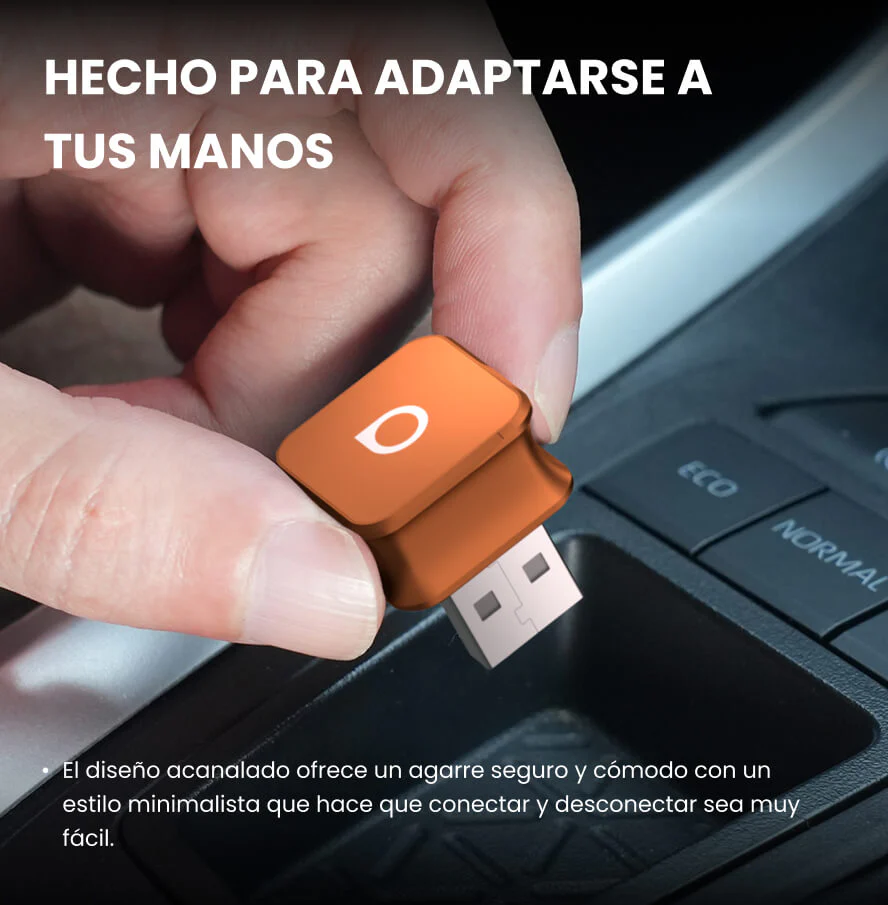 Ottocast mini cube 3.0 Adapter - Cosmic Orange - Image 8