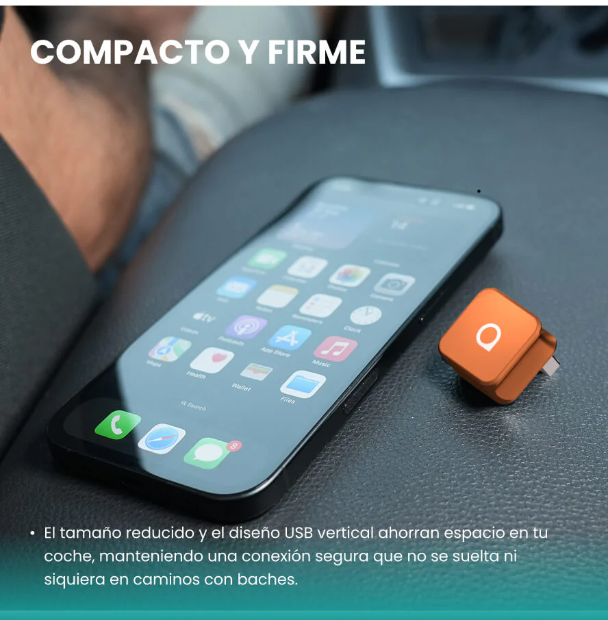 Ottocast mini cube 3.0 Adapter - Cosmic Orange - Image 9