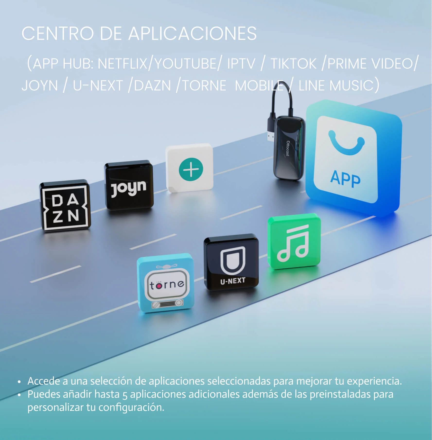 Play2Video Ultra · Adaptador inalámbrico CarPlay/Android Auto con Netflix, YouTube, Prime Video y más - Image 7
