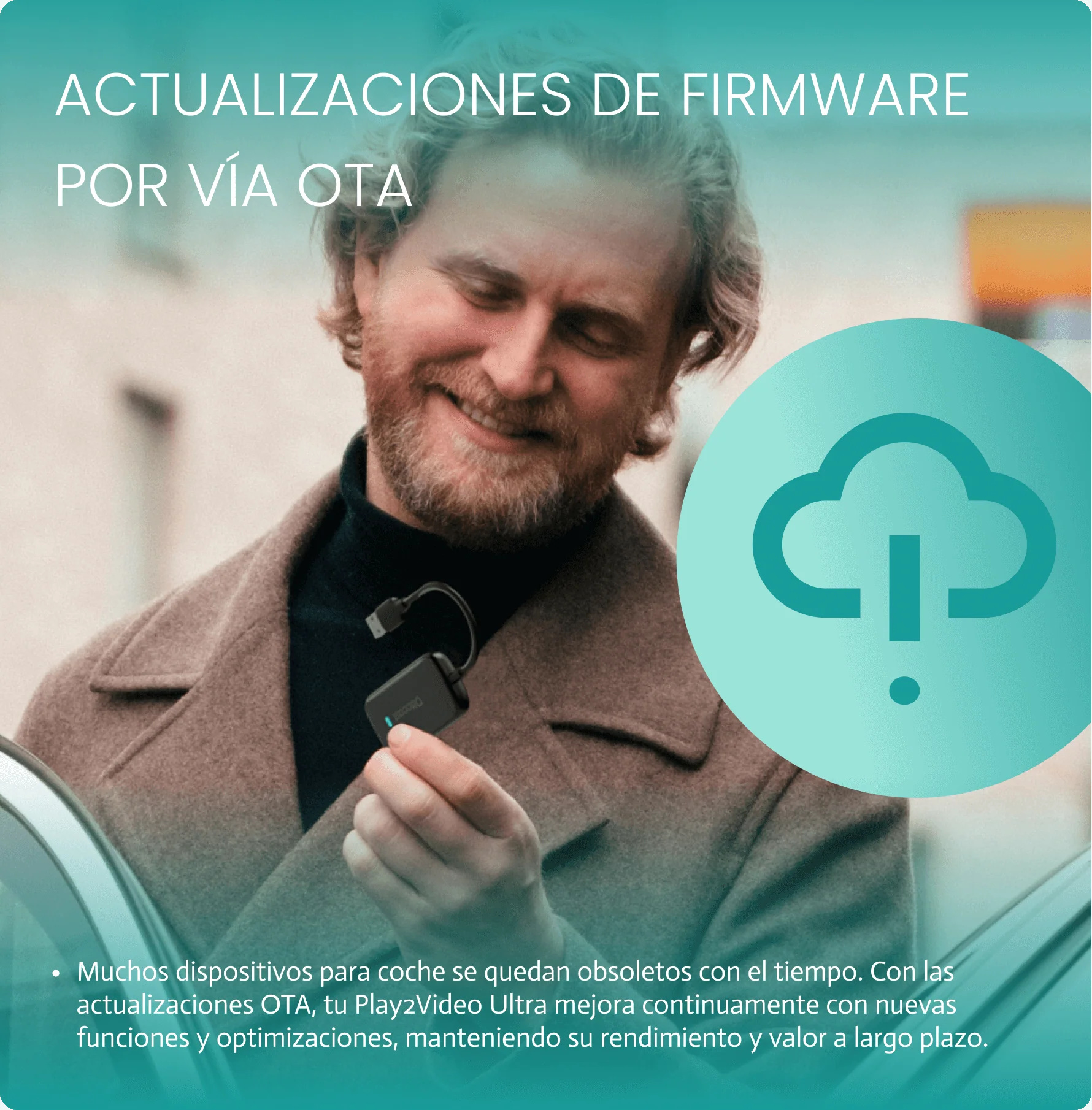 Play2Video Ultra · Adaptador inalámbrico CarPlay/Android Auto con Netflix, YouTube, Prime Video y más - Image 10