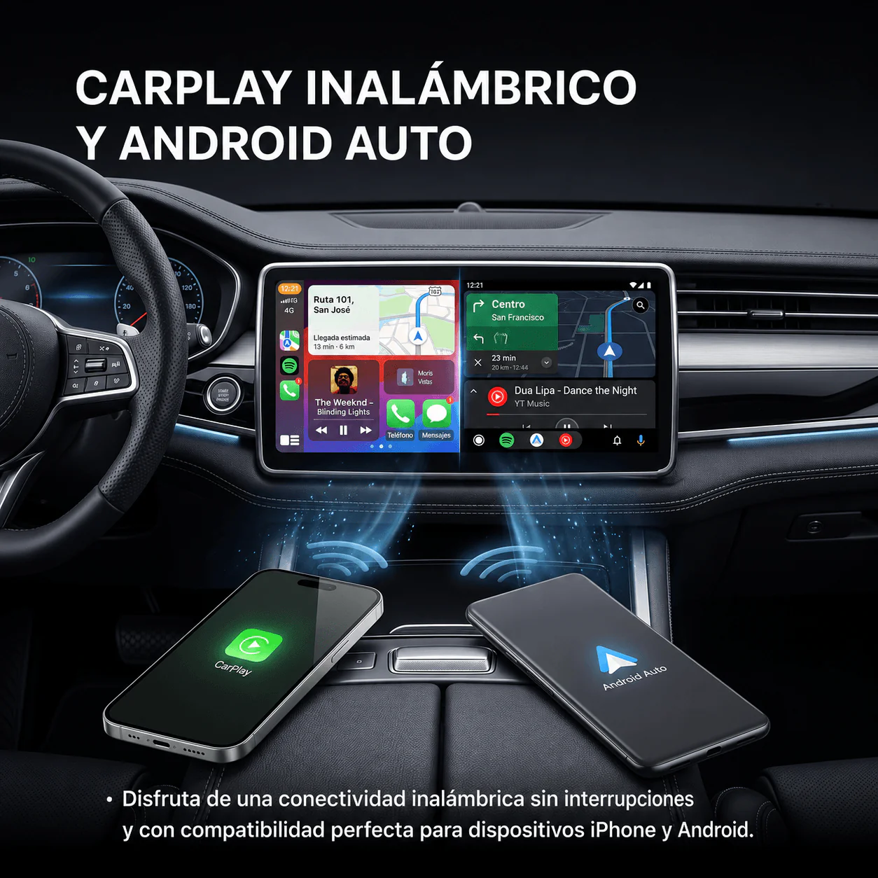Play2Video Ultra 2026 – Netflix, YouTube y CarPlay/Android Auto inalámbrico - Image 5